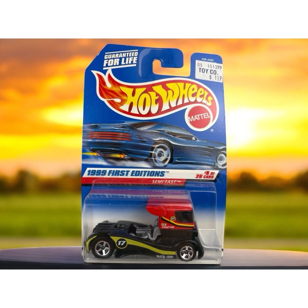 Hot Wheels Semi-Fast 1999 First Editions 8 Of 26 Collector #914 Red